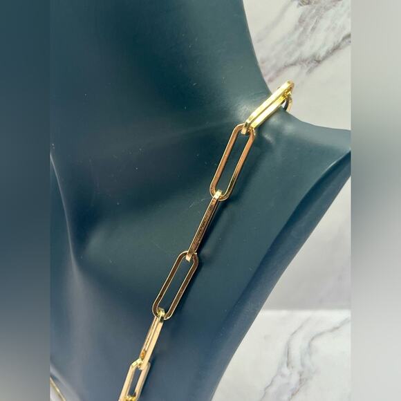 Sugarfix by Baublebar gold tone chain link statement necklace - Picture 3 of 5